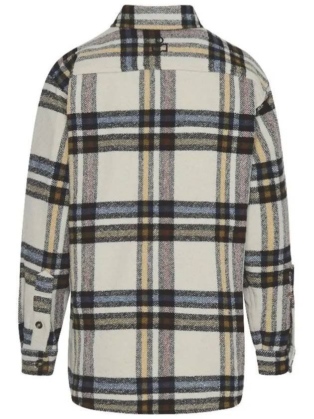 EBBAZ Check Jacket Ecourt VE1837 22A013E 23EC - ISABEL MARANT - BALAAN 2