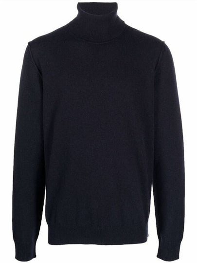 Signature Stitch Cashmere Turtleneck Navy - MAISON MARGIELA - BALAAN 2