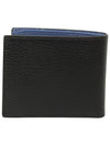 GG Interlocking Two-Tone Bifold Wallet Blue Black - GUCCI - BALAAN 3