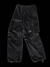 CORDUROY CARGO PARACHUTE PANTS BLACK - DRUG PRODUCT - BALAAN 2