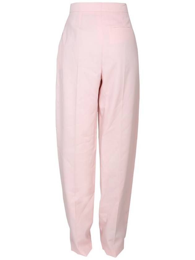 Pintuck Wool Pants Pink - ALEXANDER MCQUEEN - BALAAN 5