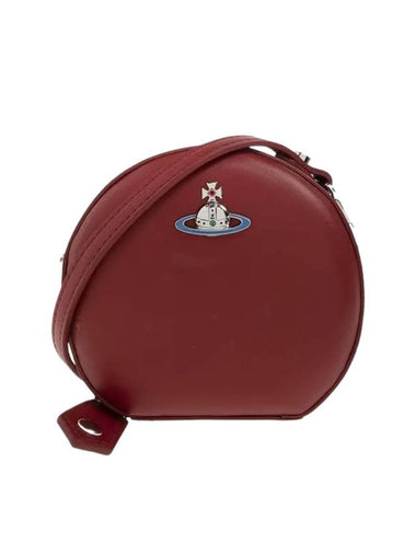 Logo Round Cross Bag Red - VIVIENNE WESTWOOD - BALAAN 1