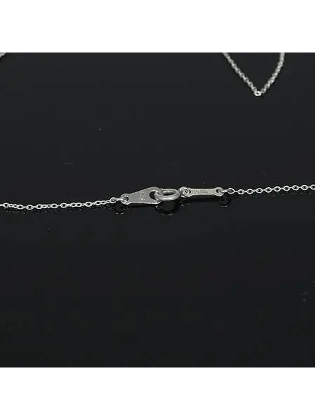 Tiffany 925 Silver BEAN Detail Chain Necklace - TIFFANY & CO. - BALAAN 5