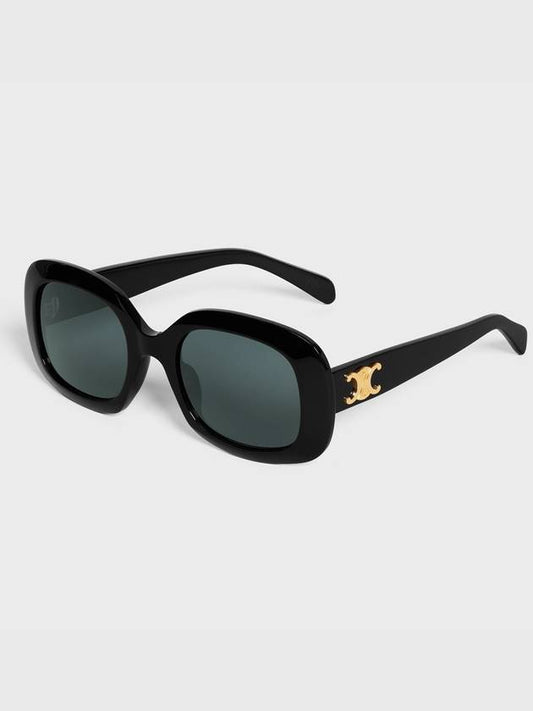 Eyewear Triomphe 10 Acetate Sunglasses Black - CELINE - BALAAN 2
