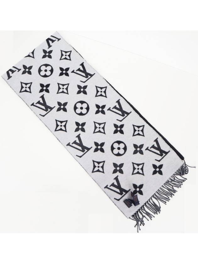 Women s Muffler Essential Scarf Black M77853 - LOUIS VUITTON - BALAAN 4