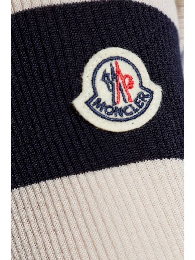 Moncler Wool Turtleneck, Women's, Navy Blue - MONCLER - BALAAN 5