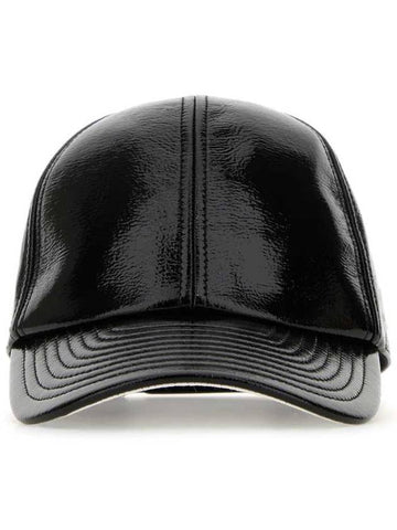 Signature Reedition Vinyl Ball Cap Black - COURREGES - BALAAN 1