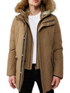 Edward Natural Fur Hooded Down Parka Army - MACKAGE - BALAAN.