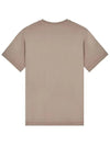 Logo Patch Short Sleeves T-Shirt Dove Grey - STONE ISLAND - BALAAN 3