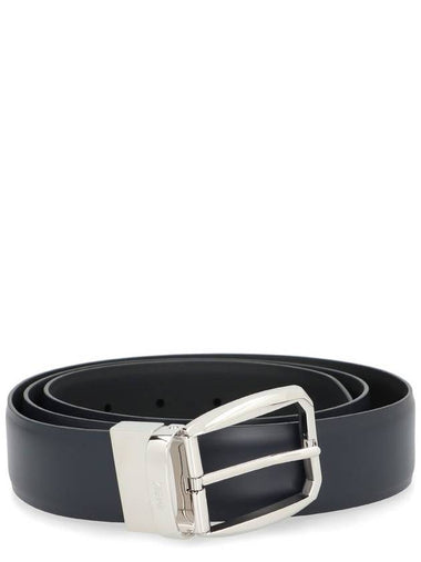 Zegna Reversible Leather Belt - ERMENEGILDO ZEGNA - BALAAN 1