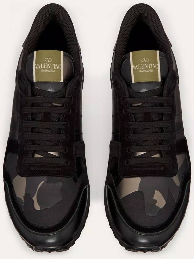 Valentino Garavani Sneakers Black - VALENTINO - BALAAN 4