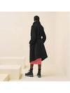 Cashmere Long Women s Coat Noir H4H0118DA0236 - HERMES - BALAAN 3