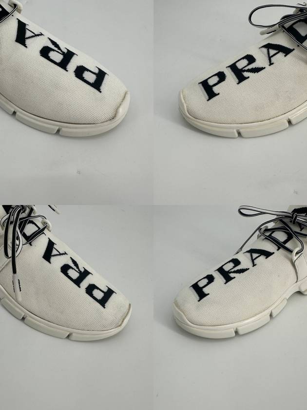 sock knit sneakers - PRADA - BALAAN 8