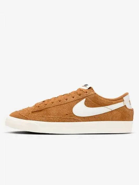 Blazer Low 77 Vintage Women s Sneakers Monarch Coconut Milk Dark Russet FQ8060 801 698239 - NIKE - BALAAN 1