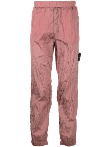 Wappen Patch Nylon Metal Jogger Pants Pink - STONE ISLAND - BALAAN 1