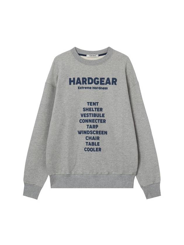 Equipment Sweat Melange Gray - HARDGEAR APPAREL - BALAAN 2