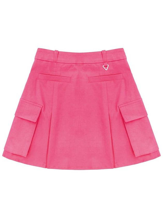 A-line cargo skirtpink - BUTTONPLAY - BALAAN 2