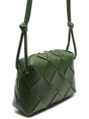 Cassette Intrecciato Small Cross Bag Avocado - BOTTEGA VENETA - BALAAN 4