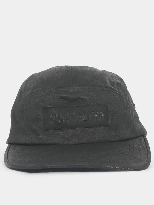 MM6 Maison Margiela Painted Camp Cap SS24H30 BLACK - SUPREME - BALAAN 2