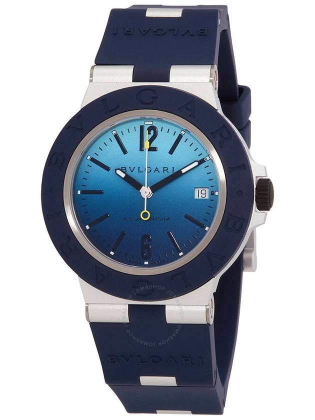 Bvlgari Aluminium Capri Edition Automatic Blue Dial Men's Watch 103815 - BVLGARI - BALAAN 1