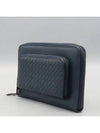 navy pouch bag - BOTTEGA VENETA - BALAAN 3