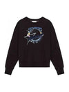 Mobily Lost System Sweatshirt Faded Black - ISABEL MARANT - BALAAN 1