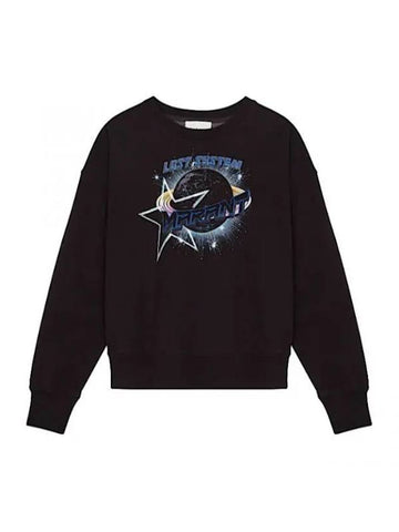 Mobily Lost System Sweatshirt Faded Black - ISABEL MARANT - BALAAN 1