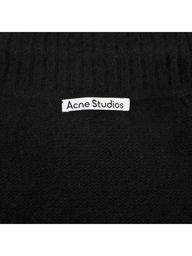 Wool Cardigan Black - ACNE STUDIOS - BALAAN 10