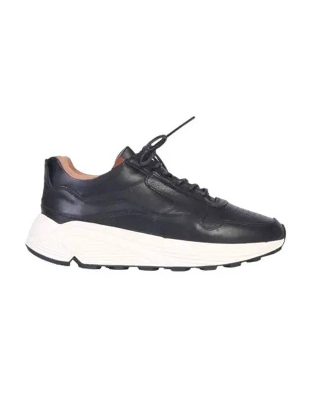 Vinci Leather Low Top Sneakers Black - BUTTERO - BALAAN 3