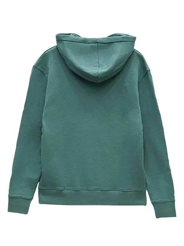 Fox Head Patch Regular Hoodie Teal Grey - MAISON KITSUNE - BALAAN 9