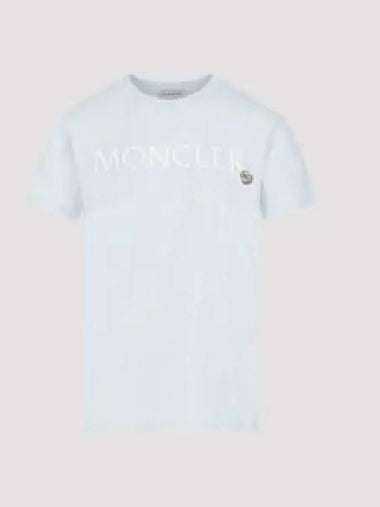 24 8C00006 829HP 70S logo embroidery t shirt 1201769 - MONCLER - BALAAN 1