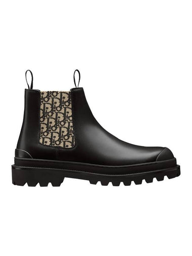 Explorer Leather Chelsea Boots Black - DIOR - BALAAN 1