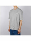 Alexandre Mattiussi Short Sleeve T-Shirt Grey - AMI - BALAAN 3