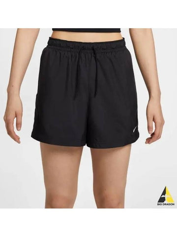 Women s Sportswear Classic Woven Mid Rise Shorts 010 - NIKE - BALAAN 1