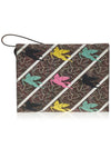 Pegasus Paisley Clutch Bag Brown - ETRO - BALAAN 4