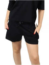 Logo Patch Cotton Shorts Navy - MONCLER - BALAAN 2