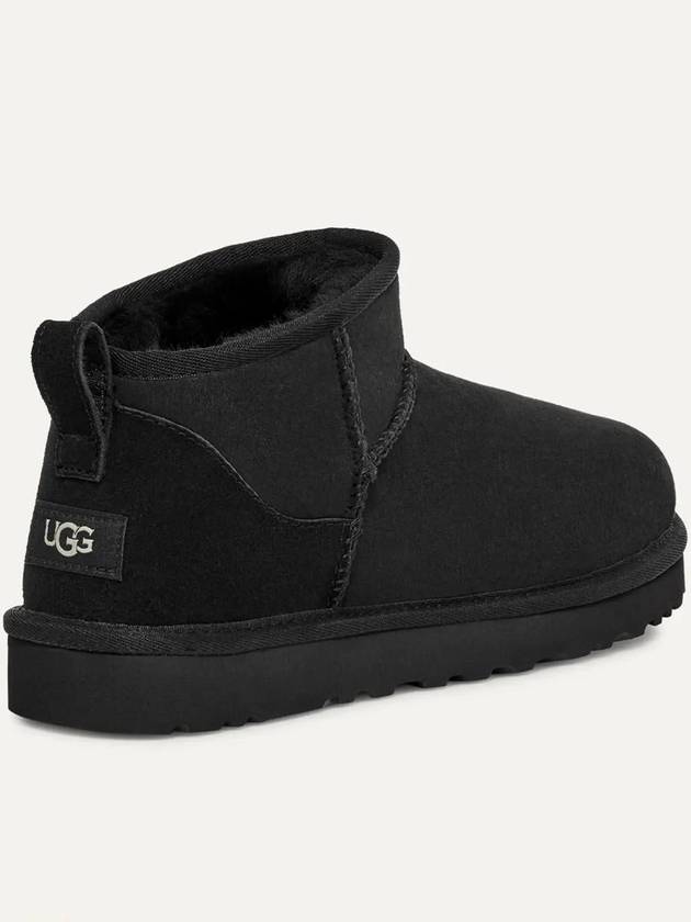 Men's Classic Ultra Mini Ankle Boots Black - UGG - BALAAN 5