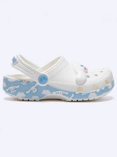 Kids Cinnamonroll Clog Sandals White - CROCS - BALAAN 1