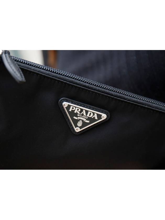 Pocono Nylon Strap Mini Pouch Bag Black - PRADA - BALAAN 4