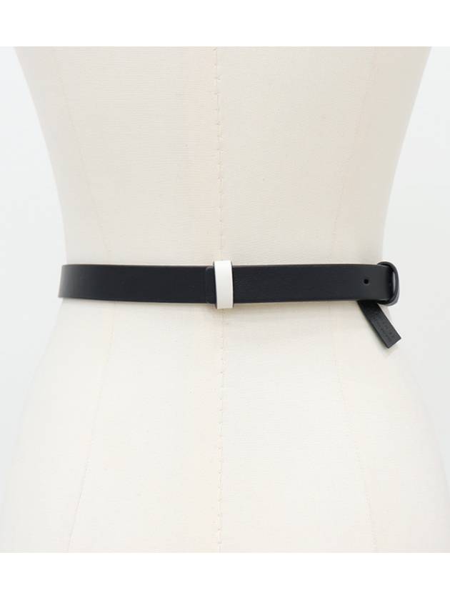 Black White Reversible Belt - DIOR - BALAAN 3