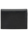 Vara Bow Gloss Flap Half Wallet Black - SALVATORE FERRAGAMO - BALAAN 3