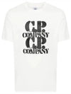 30/1 Jersey Graphic Short Sleeve T-Shirt Beige - CP COMPANY - BALAAN 2