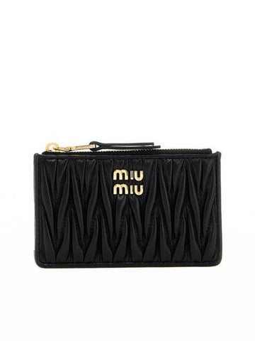 Business Card Wallet 5MB06M 2FPP F0002 - MIU MIU - BALAAN 1