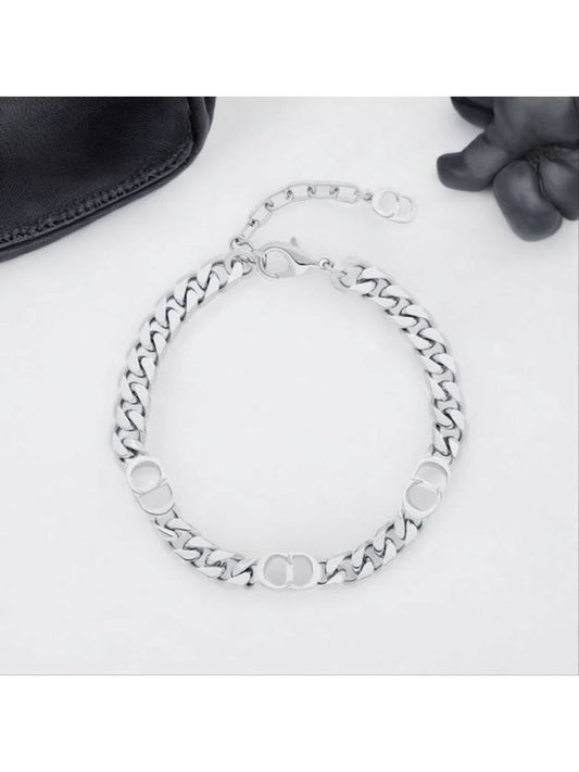 Icon Slim Chain Bracelet Silver - DIOR - BALAAN 2