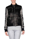 lamb skin leather jacket - DIESEL - BALAAN 3