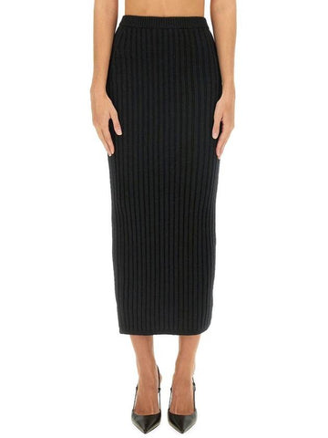 Max Mara "Silk" Skirt - MAX MARA - BALAAN 1