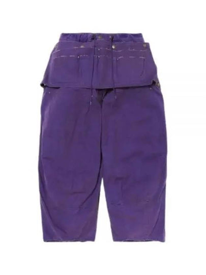 11oz Cotton Oxford Straight Pants Purple - NEEDLES - BALAAN 2