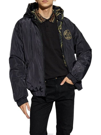 77GAUD17 CQD56 G89 Chain Reversible Padding Jacket - VERSACE - BALAAN 2