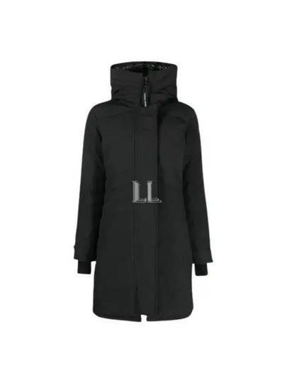 Lorette Hooded Padding Parka Black - CANADA GOOSE - BALAAN 2