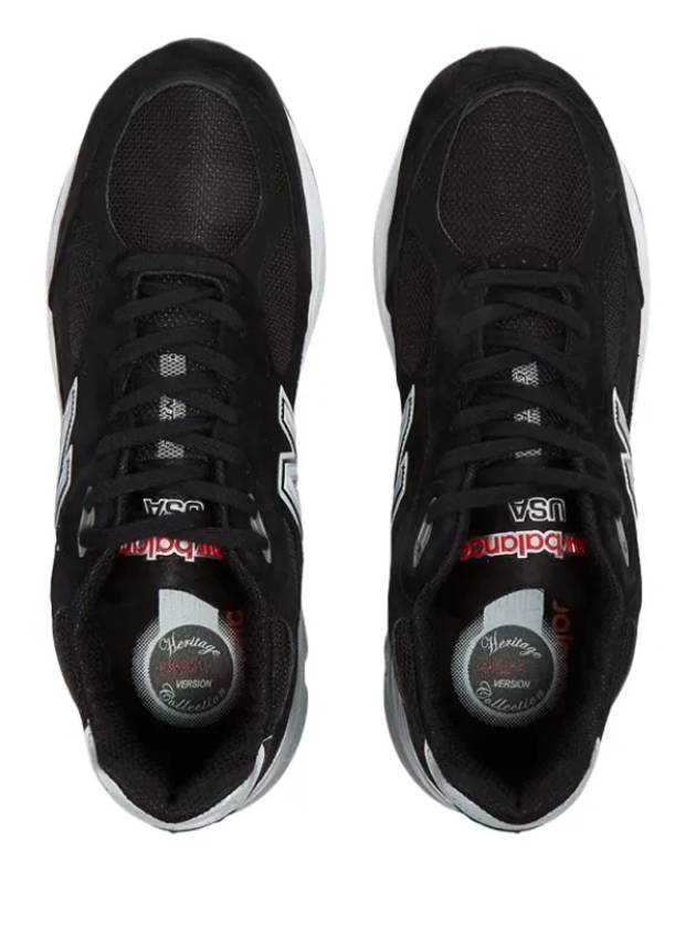 990V3 Made In USA Low Top Sneakers Black - NEW BALANCE - BALAAN 6